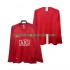 Maglia Manchester United 2007 Retro Uomo Casa Divisa 2008 Manica Lunga