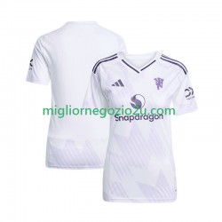 Maglia Manchester United Donna Trasferta Divisa 2025-2026 Manica Corta