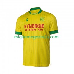 Maglia Nantes Uomo Casa Divisa 2025-2026 Manica Corta