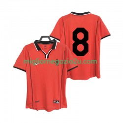 Maglia Paesi Bassi 8 Retro Uomo Casa Divisa 1998 Manica Corta