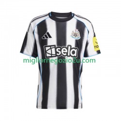 Maglia Newcastle United Uomo Casa Divisa 2025-2026 Manica Corta