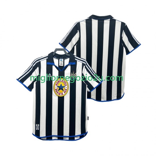 Maglia Newcastle United 2000 Retro Uomo Casa Divisa 1999 Manica Corta