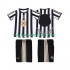 Maglia Newcastle United 1997 Retro Bambino Casa Divisa 1999 Manica Corta