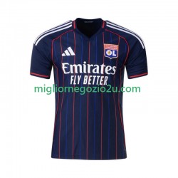 Maglia Olympique Lyonnais Uomo Trasferta Divisa 2025-2026 Manica Corta