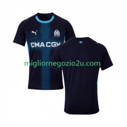 Maglia Olympique de Marseille Uomo Trasferta Divisa 2025-2026 Manica Corta