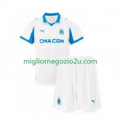 Maglia Olympique de Marseille Bambino Casa Divisa 2025-2026 Manica Corta
