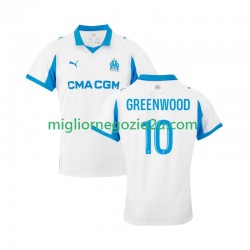 Maglia Olympique de Marseille Mason Greenwood 10 Uomo Casa Divisa 2025-2026 Manica Corta