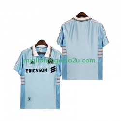 Maglia Olympique de Marseille Retro Uomo Trasferta Divisa 1998 1999 Manica Corta