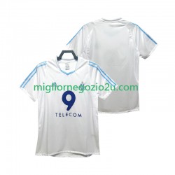 Maglia Olympique de Marseille 2003 Retro Uomo Casa Divisa 2002 Manica Corta