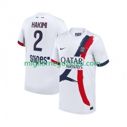 Maglia Paris Saint-Germain Hakimi 2 Uomo Trasferta Divisa 2025-2026 Manica Corta
