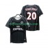 Maglia Paris Saint-Germain RONALDINHO 20 2001 Retro Uomo Terza Divisa 2002 Manica Corta