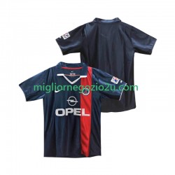Maglia Paris Saint-Germain 2001 Retro Uomo Casa Divisa 2002 Manica Corta