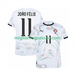 Maglia Portogallo Joao Felix 11 Uomo Trasferta Divisa 2025-2026 Manica Corta