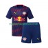 Maglia RB Leipzig Bambino Trasferta Divisa 2025-2026 Manica Corta
