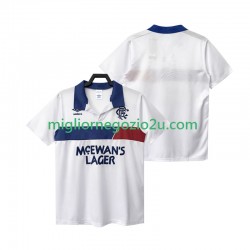Maglia Rangers Retro Uomo Trasferta Divisa 1994 Manica Corta