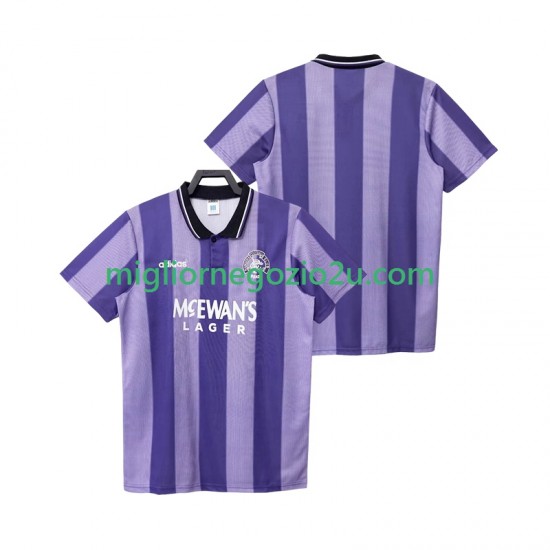Maglia Rangers 1993 Retro Uomo Terza Divisa 1994 Manica Corta