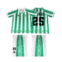 Maglia Real Betis FINIDI 25 1996 1997 Retro Bambino Casa Divisa Manica Corta