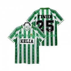 Maglia Real Betis FINIDI 25 1995 1996 Retro Uomo Casa Divisa Manica Corta