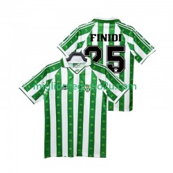 Maglia Real Betis FINIDI 25 1996 1997 Retro Uomo Casa Divisa Manica Corta