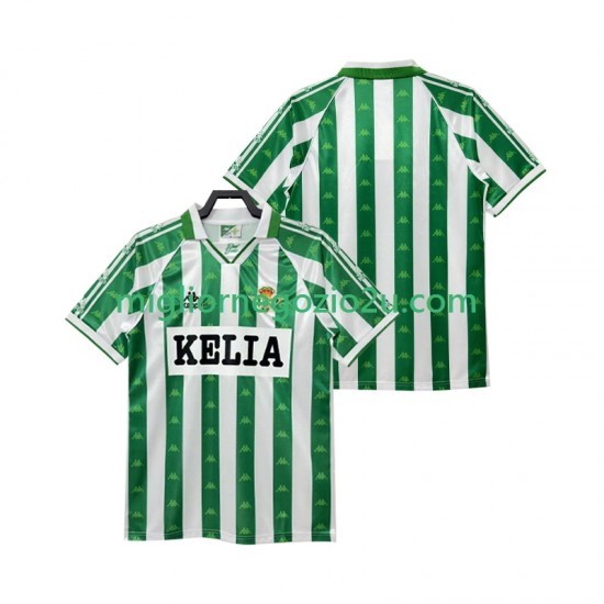 Maglia Real Betis 1995 1996 Retro Uomo Casa Divisa Manica Corta