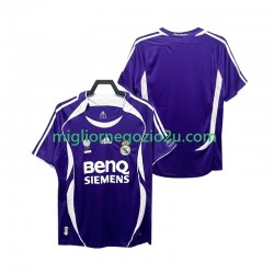 Maglia Real Madrid 2007 Retro Uomo Trasferta Divisa 2006 Manica Corta