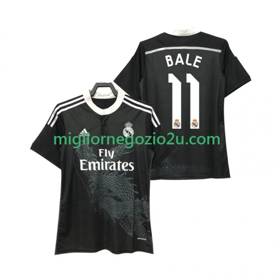 Maglia Real Madrid BALE 11 2014 2015 Retro Uomo Trasferta Divisa Manica Corta