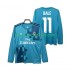 Maglia Real Madrid BALE 11 2017 2018 Retro Uomo Terza Divisa Manica Lunga
