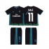 Maglia Real Madrid Bale 11 2017 2018 Retro Bambino Trasferta Divisa Manica Corta