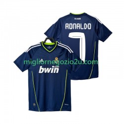 Maglia Real Madrid Cristiano Ronaldo 7 Retro Uomo Trasferta Divisa 2011 2010 Manica Corta