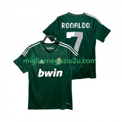 Maglia Real Madrid Cristiano Ronaldo 7 2012 2013 Retro Uomo Terza Divisa Manica Corta