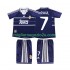 Maglia Real Madrid RAUL 7 Retro Bambino Trasferta Divisa 1998 1999 Manica Corta