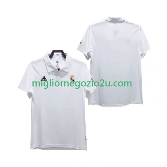 Maglia Real Madrid 2003 Retro Uomo Casa Divisa 2002 Manica Corta