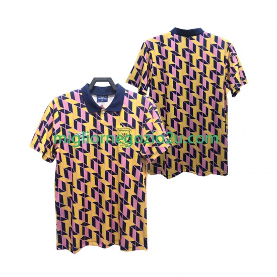 Maglia Scozia 1988 1989 Retro Uomo Terza Divisa Manica Corta