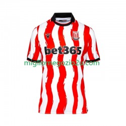 Maglia Stoke City Uomo Casa Divisa 2025-2026 Manica Corta