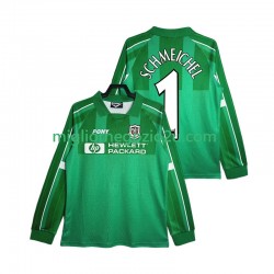 Maglia Tottenham Hotspur SCHMEICHEL 1 1997 Portiere Retro Uomo Casa Divisa 1999 Manica Lunga