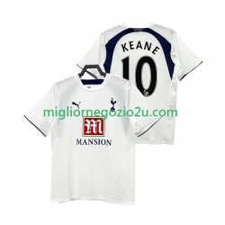 Maglia Tottenham Hotspur Keane 10 2007 Retro Uomo Casa Divisa 2006 Manica Corta