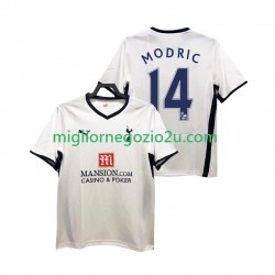 Maglia Tottenham Hotspur Modrić Luca 14 2009 Retro Uomo Casa Divisa 2008 Manica Corta