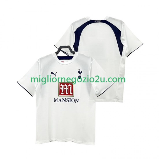 Maglia Tottenham Hotspur 2007 Retro Uomo Casa Divisa 2006 Manica Corta