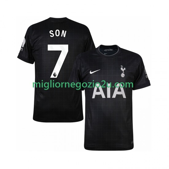 Maglia Tottenham Hotspur Son Heung-Min 7 Uomo Trasferta Divisa 2025-2026 Manica Corta