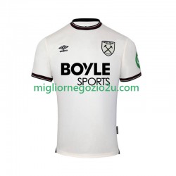 Maglia West Ham United Uomo Trasferta Divisa 2025-2026 Manica Corta