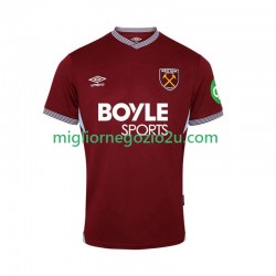 Maglia West Ham United Uomo Casa Divisa 2025-2026 Manica Corta