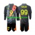 Maglia AS Roma Mile Svilar 99 Portiere Bambino Casa Divisa 2024-2025 Manica Lunga