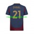 Maglia AS Roma Paulo Dybala 21 Uomo Terza Divisa 2024-2025 Manica Corta