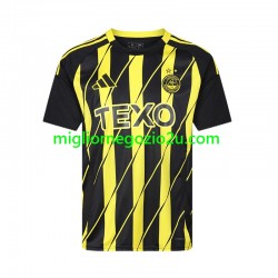 Maglia Aberdeen Uomo Trasferta Divisa 2024-2025 Manica Corta