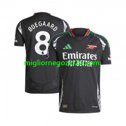 Maglia Arsenal Martin Odegaard 8 Uomo Trasferta Divisa 2024-2025 Manica Corta