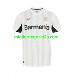 Maglia Bayer 04 Leverkusen Uomo Trasferta Divisa 2024-2025 Manica Corta