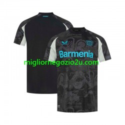 Maglia Bayer 04 Leverkusen Uomo Terza Divisa 2024-2025 Manica Corta