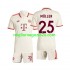 Maglia FC Bayern München Muller 25 Bambino Terza Divisa 2024-2025 Manica Corta
