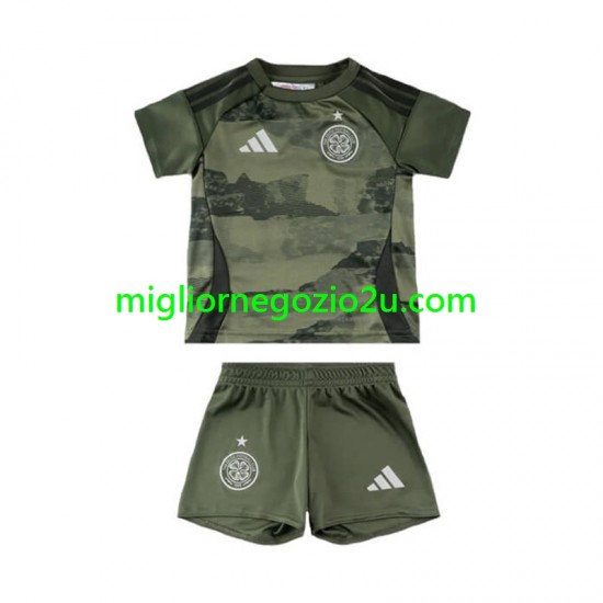 Maglia Celtic Bambino Terza Divisa 2024-2025 Manica Corta