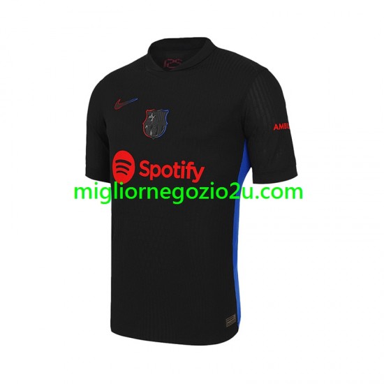 Maglia FC Barcelona LAMINE YAMAL 19 Uomo Trasferta Divisa 2024-2025 Manica Corta
